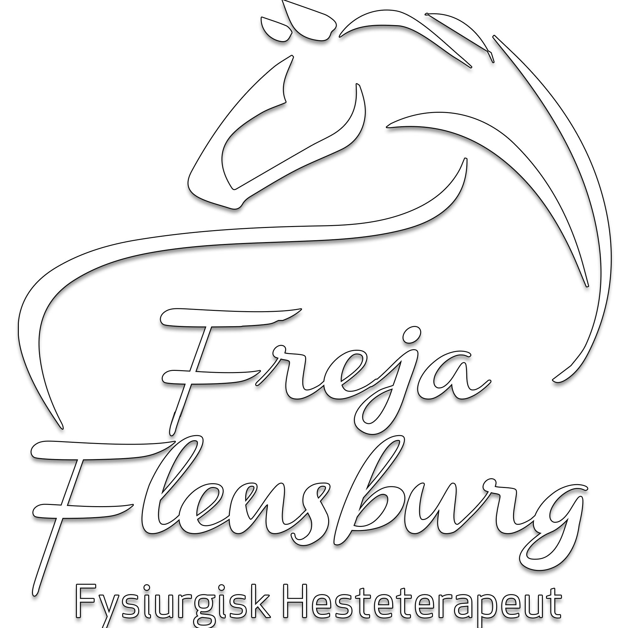 Freja Flensburg logo Fysiurgisk hesteterapi - Hestemassør - Undervisning